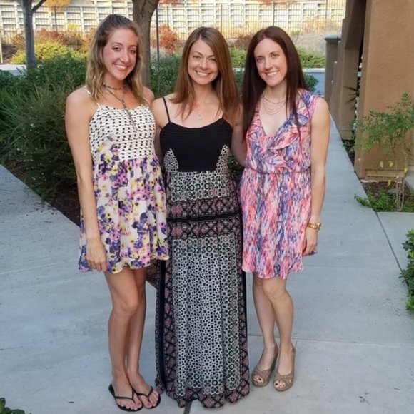 Lush Brand Printed Dress- Small - Picture 3 of 4